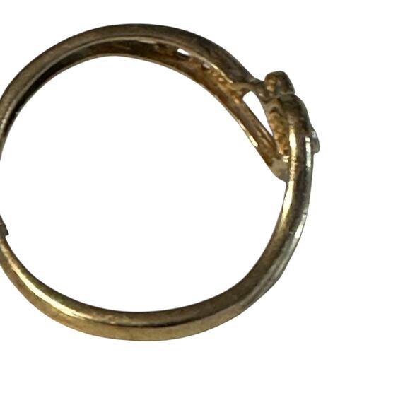 10k Gold Ring Broken Size 7 1.27g Marked - Picture 3 of 3